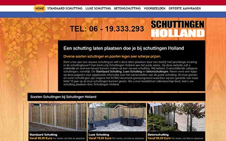 Schuttingen Holland